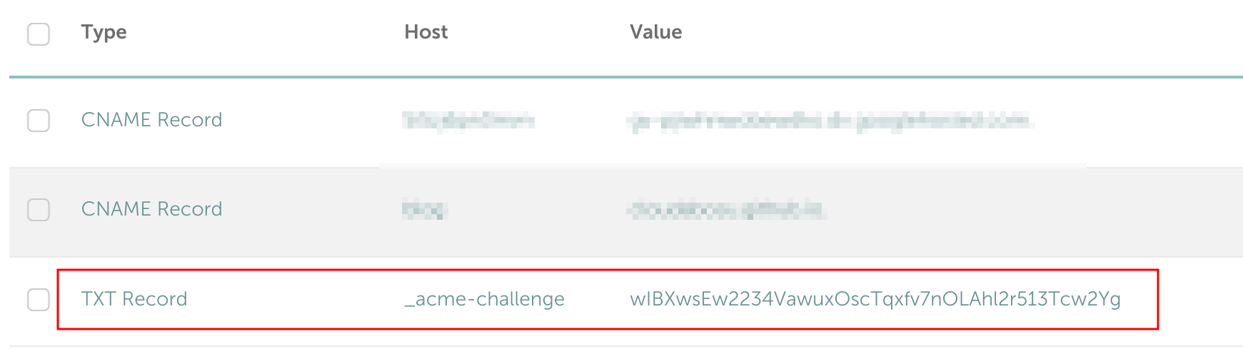 Text record for acme-challenge.cloudabc.eu